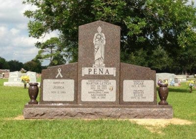 Upright Monuments & Headstones- Pena