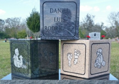 Baby / Infant Grave Markers - Rodriguez