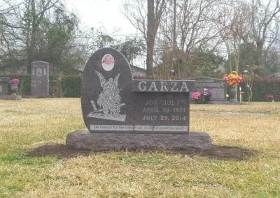 Cemetery Benches - Garza
