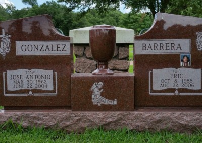 Contemporary Headstones and Monuments - Gonzalez