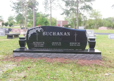 Contemporary Headstones and Monuments - Buchanan