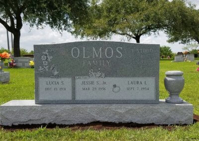 Upright Monuments & Headstones - Olmos