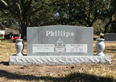 Upright Monuments & Headstones - Phillips