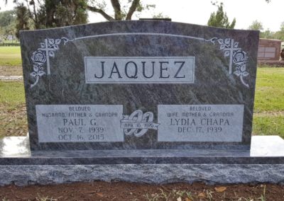 Upright Monuments & Headstones - Jaquez