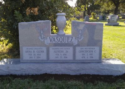 Upright Monuments & Headstones - Vasquez