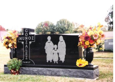Upright Monuments & Headstones - Munoz-Gonzalez