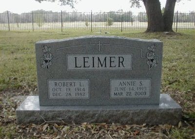 Upright Monuments & Headstones - Leimer