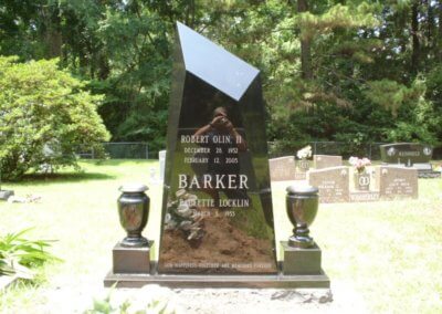 Upright Monuments & Headstones - Barker