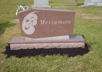 Upright Monuments & Headstones - Messamore