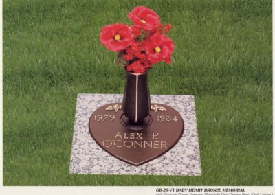 Bronze Grave Markers - O'Conner