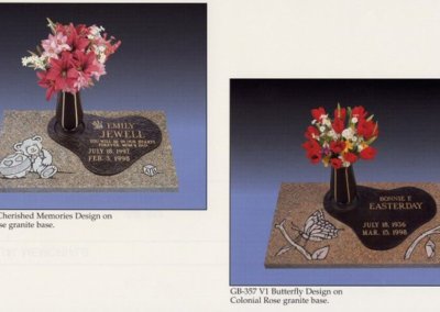 Baby / Infant Grave Markers - Jewell and Easterday