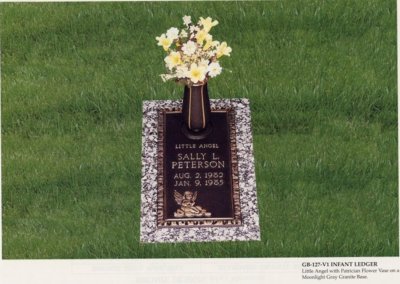 Baby / Infant Grave Markers - Peterson