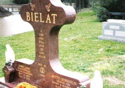 Upright Monuments & Headstones - Bielat