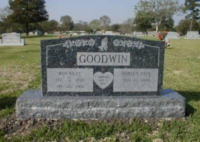Upright Monuments & Headstones - Goodwin
