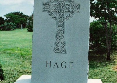 Upright Monuments & Headstones - Hage