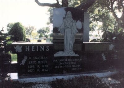 Upright Monuments & Headstones - Heins