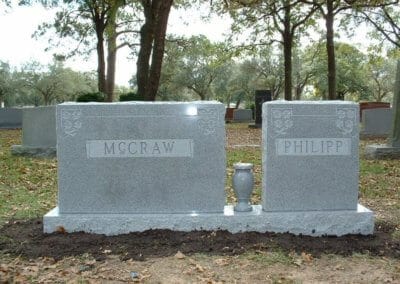Upright Monuments & Headstones- McCraw-Philipp