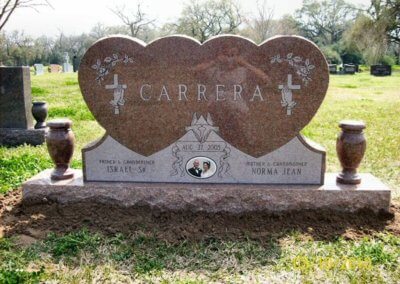 Upright Monuments & Headstones - Carrera