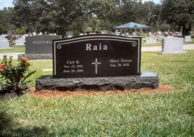Upright Monuments & Headstones - Raia