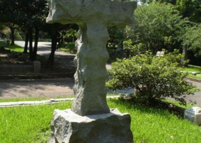 Heart Shaped Headstones and Cross Monuments - Rugged Cross