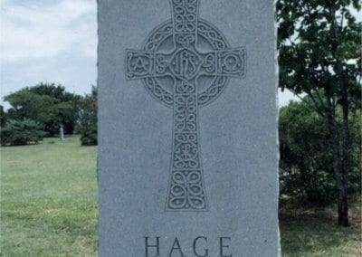 Heart Shaped Headstones and Cross Monuments - Hage