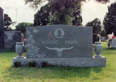 Asian Monuments and Headstones - Hoang-Phan