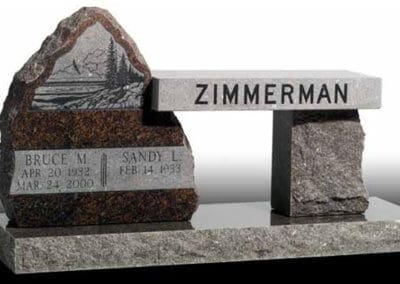Cemetery Benches - Zimmerman