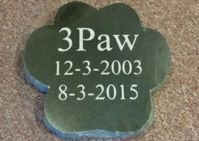 Pet Memorial Stones, Pet Memorials and Pet Headstones - 3Paw