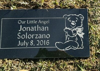 Baby / Infant Grave Markers - Solorzano