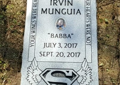 Baby / Infant Grave Markers - Munguia