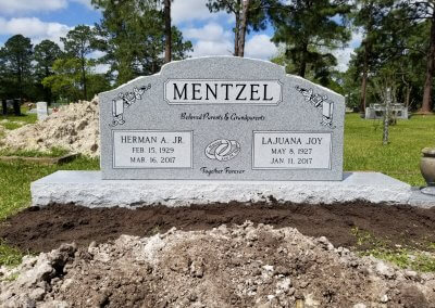 Upright Monuments & Headstones - Mentzel