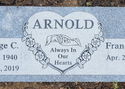 Companion Grave Markers - Arnold