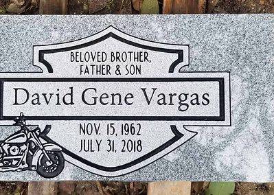 Flat Headstones or Single Grave Markers - Vargas