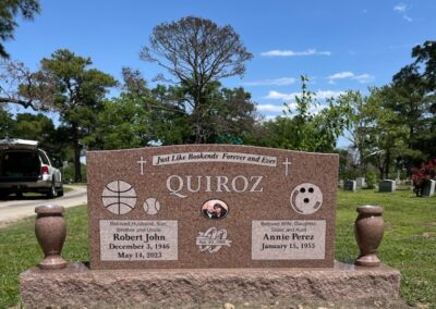 Upright Monuments & Headstones - Quiroz